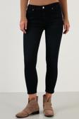 Lela Pamuklu Slim Fit Yüksel Bel Dar Paça Jeans Bayan Kot Pantolon 639CHEERY LACİVERT