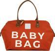 Bagmori Baby Bag Baskılı Bebek Bakım Çantası Kiremit