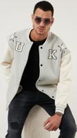 Buratti Oversize Kolej Yaka Cepli Bomber Erkek Ceket 628MNH178 GRİ