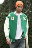 Buratti Oversize Kolej Yaka Cepli Bomber Erkek Ceket 628MNH178 KOYU YEŞİL