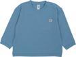 Jrmori Omzu Çıtçıtlı Basic Sweatshirt Mavi
