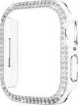 Apple Watch 10. Nesil 46mm Uyumlu Parlak Taşlı 360 Tam Koruma Kapak Kılıf