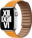 Apple Watch 7 8 9 10 Seri 40 41 42mm Uyumlu Leather Link Kordon