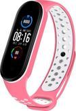 Xiaomi Mi Band 5 6 7 Uyumlu Delikli Spor Silikon Kordon Kayış