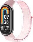 Xiaomi Mi Band 8 Mi Band 9 Uyumlu Woven Sport Loop Örgü Kordon Kayış