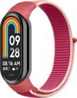 Xiaomi Mi Band 8 Mi Band 9 Uyumlu Woven Sport Loop Örgü Kordon Kayış