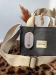 Mute Bag Classic Mini Mumlu Kanvas Kadın Omuz Ve El Çantası Ve Ayarlanabilir Sapı (En: 22 Boy: 15)