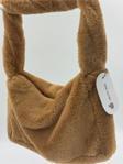 Mute Bag Latte Toscana Baget Çanta / Sütlü Kahve  Baget Peluş Çanta ( En:30 Boy:20)