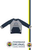 Fenerbahçe Orijinal Fb Logo Sarı-Lacivert Bebek Sweat