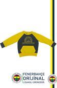 Fenerbahçe Orijinal Fb Logo Sarı-Lacivert Bebek Sweat