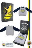 Fenerbahçe Orijinal Lisanslı Lacivert Bebek Sweat Hediyelik Ahşap Kutulu
