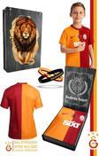 Galatasaray Orijinal Lisanslı 23-24 Sezonu Sarı Kırmızı Parçalı Çocuk Forma + Bileklik Set Kutulu
