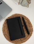 Copyder Termo Deri Çizgili Sert Kapaklı Cep Boy Defter