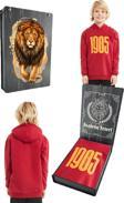 Galatasaray Orijinal Lisanslı Kapüşonlu Kırmızı 1905 Çocuk Sweat Ahşap Kutulu