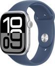Apple Watch Series 10 Gps 42Mm Gümüş Alüminyum Kasa Kot Rengi Spor Kordon - M/L Mwwc3Tu/A