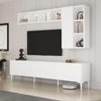 Antec Design Luca 180 Cm Raflı Dolaplı Tv Ünitesi