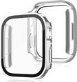 Apple Watch 6 7 8 9 40mm 41mm Uyumlu Rubber Kasa Ekran Koruyucu 360 Kılıf Kapak