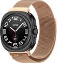 Samsung Galaxy Watch 7 Ultra Uyumlu Metal Hasır Manyetik Kordon Kayış