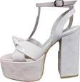 BABLİSOK 8189 PLATFORM TOPUK KADIN ABİYE GELİNLİK SANDALET