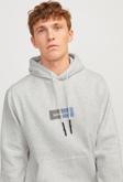 Jack&Jones Jorbronx Rectangle Erkek Sweatshirt