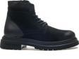 Pierre Cardin Erkek Hakiki Deri Casual Günlük Bot (40-44) 24k 77812 M Siyah Nubuk