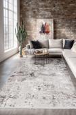 Aden Odessa 0104 Kadife Dokuma Halı Kaymaz Lateks Taban Makinede Yıkanabilir 100x150 cm