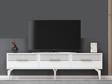 Cantek Dizayn Allvin 180 Cm Tv Sehpası Beyaz Beyaz