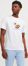 Jack&Jones Jortampa Aop Branding Tee Erkek T-shirt