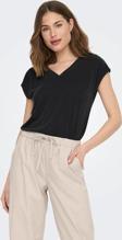 Only Onlfree Life S/S Mod V-Neck Top Jrs Noos Kadın T-shirt