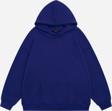 Mad&Calf Unisex Scuffers With Love Baskılı Kapüşonlu Polarlı Oversize Sweatshirt Saks S