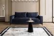 Perla Sofa Cosmo Üçlü Koltuk Lacivert