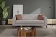 Perla Sofa Ferranti Yataklı Sandıklı Üçlü Kanepe Krem