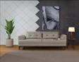 Perla Sofa Madrid Üçlü Yataklı Kanepe Açık Yeşil Kazayağı