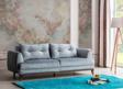 Perla Sofa Paris Yataklı Kanepe Açık Gri