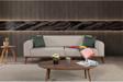 Perla Sofa Seneca Keten Yataklı Kanepe Krem
