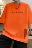 Erkek Los Angles Baskılı Oversize Tshirt