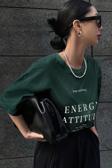 Unisex Energy Baskılı Tasarım Tshirt