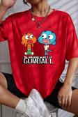 Unisex Gumball Baskılı T-shirt