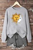 Unisex Larks' Tongues in Aspic Bisiklet Yaka Sweatshirt