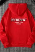 Unisex Represent Sırt Baskılı Sweatshirt