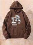 La California Baskılı Oversize Sweatshirt