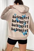 Baby Girl Baskılı Sweatshirt