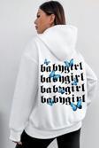 Baby Girl Baskılı Sweatshirt