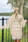 Sırt Baskılı Oversize Sweatshirt