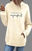 Perfectly Baskılı Oversize Sweatshirt