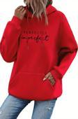 Perfectly Baskılı Oversize Sweatshirt