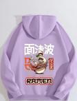 Unisex Ramen Baskılı Sweatshirt