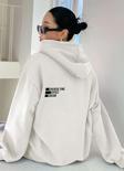 Unisex Cherish Time Baskılı Sweatshirt