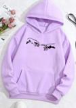 Unisex Michelangelo Baskılı Sweatshirt