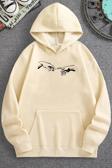 Unisex Michelangelo Baskılı Sweatshirt